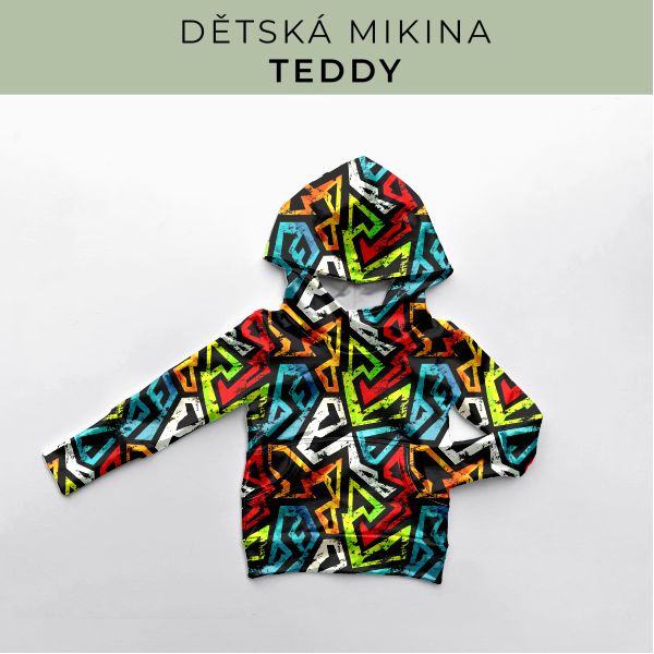 DĚTSKÝ střih - Mikina Teddy