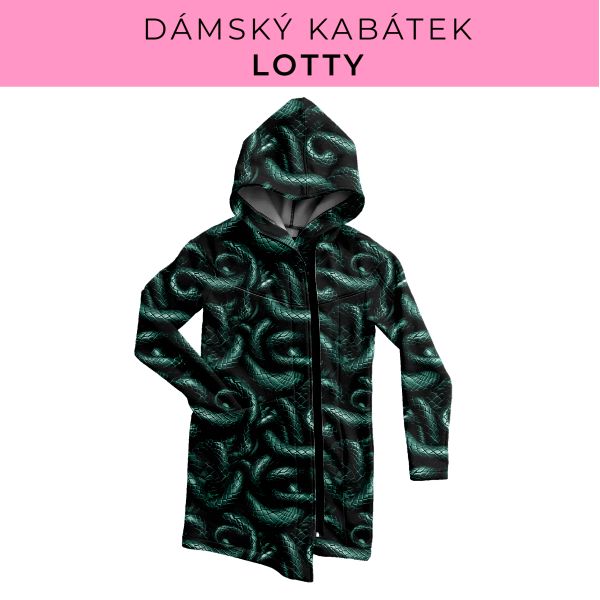DÁMSKÝ střih - Kabátek Lotty