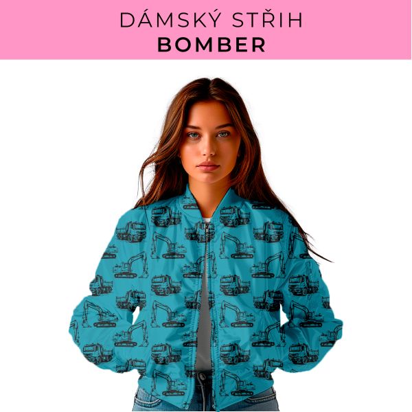 DÁMSKÝ střih - Bomber