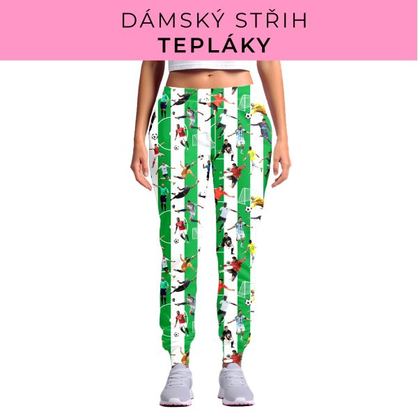 DÁMSKÝ střih - tepláky