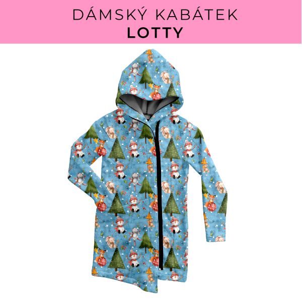 DÁMSKÝ střih - Kabátek Lotty