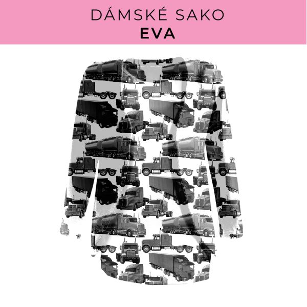 DÁMSKÝ střih - sako Eva