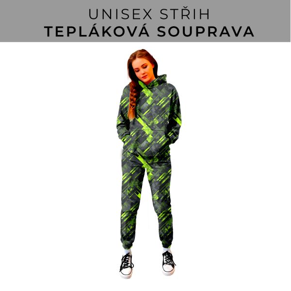 DÁMSKÝ střih - SET mikina a tepláky 