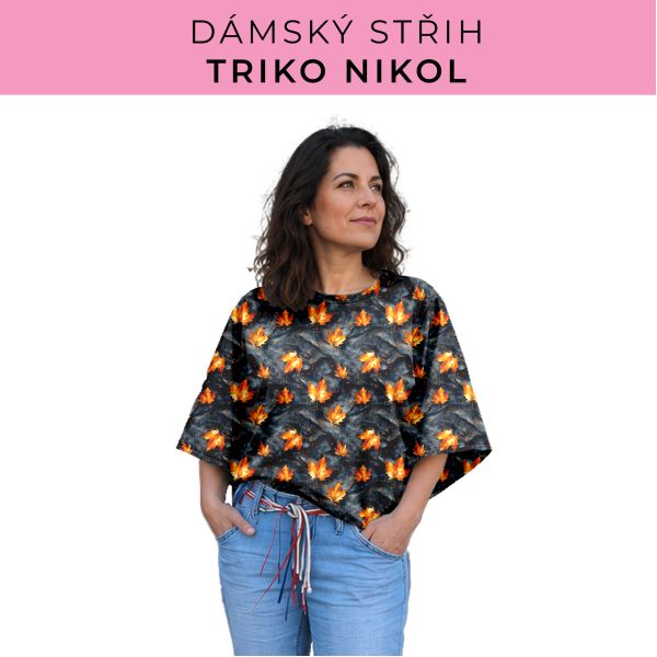 Dámský střih -  triko Nikol