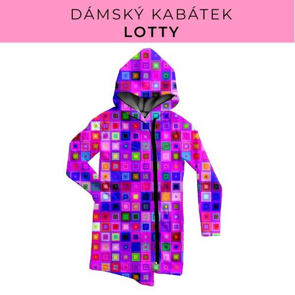 DÁMSKÝ střih - Kabátek Lotty