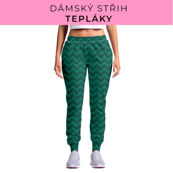 DÁMSKÝ střih - tepláky