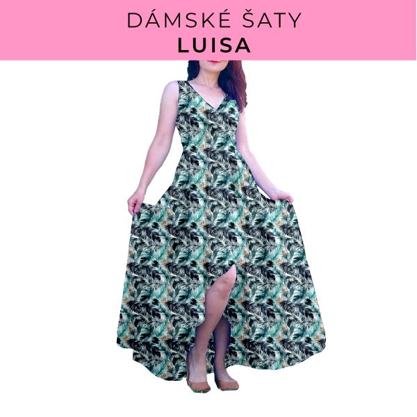 DÁMSKÝ střih - šaty Luisa