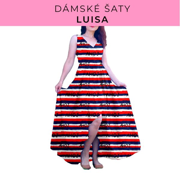 DÁMSKÝ střih - šaty Luisa