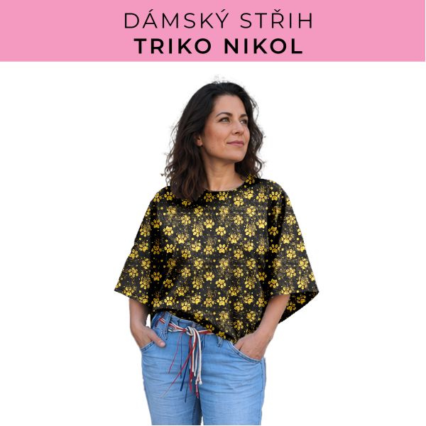 Dámský střih -  triko Nikol