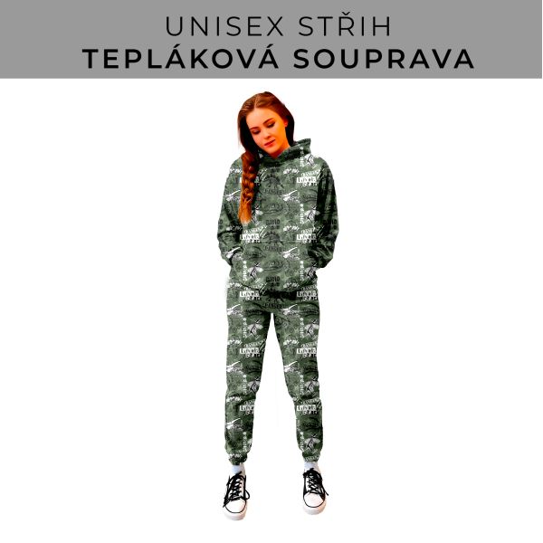 DÁMSKÝ střih - SET mikina a tepláky 