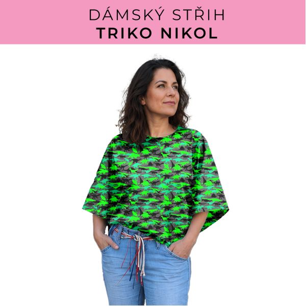 Dámský střih -  triko Nikol