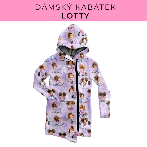DÁMSKÝ střih - Kabátek Lotty