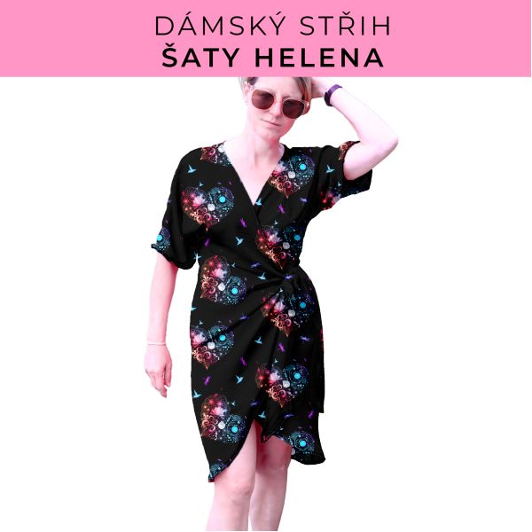 Dámský střih na šaty  Helena