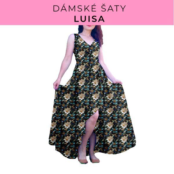 DÁMSKÝ střih - šaty Luisa