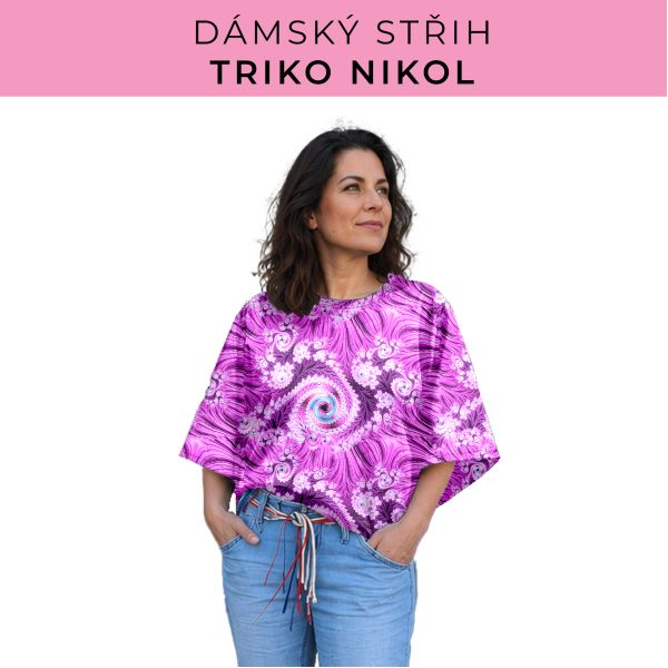 Dámský střih -  triko Nikol