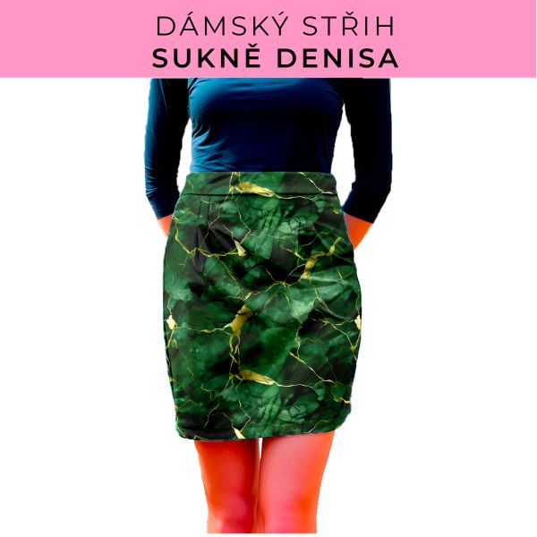 Dámský střih - Dámská sukně Denisa