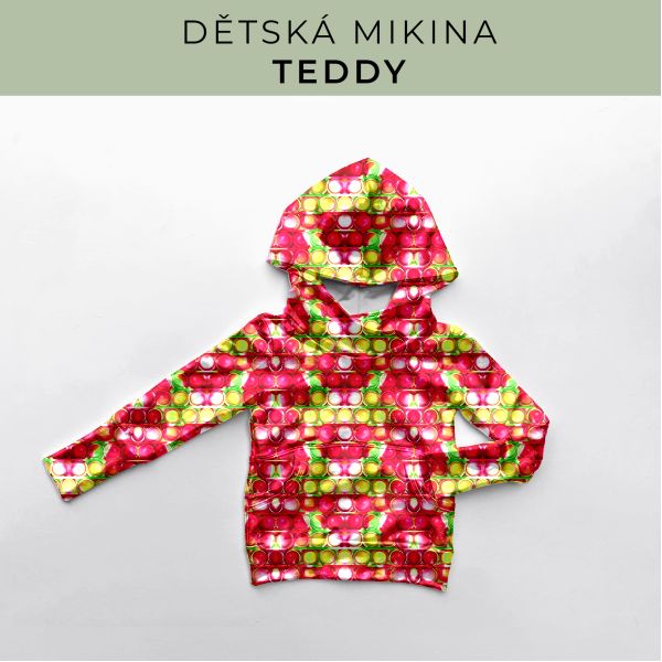 DĚTSKÝ střih - Mikina Teddy