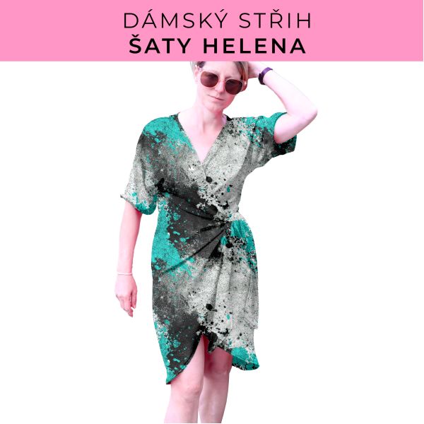 Dámský střih na šaty  Helena