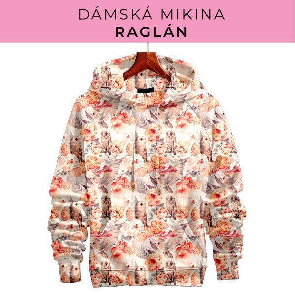 DÁMSKÝ střih - mikina raglán