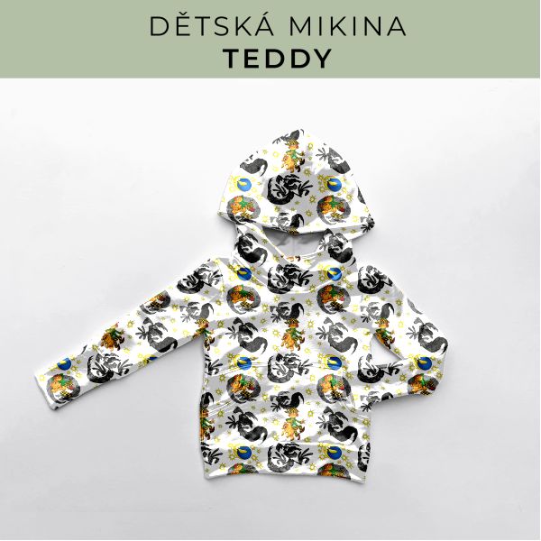 DĚTSKÝ střih - Mikina Teddy