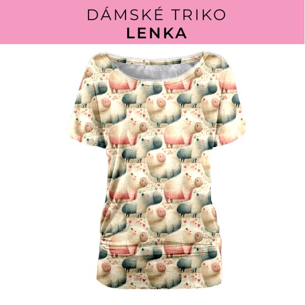 DÁMSKÝ střih - Triko Lenka