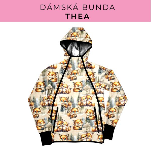 DÁMSKÝ střih - bunda Thea