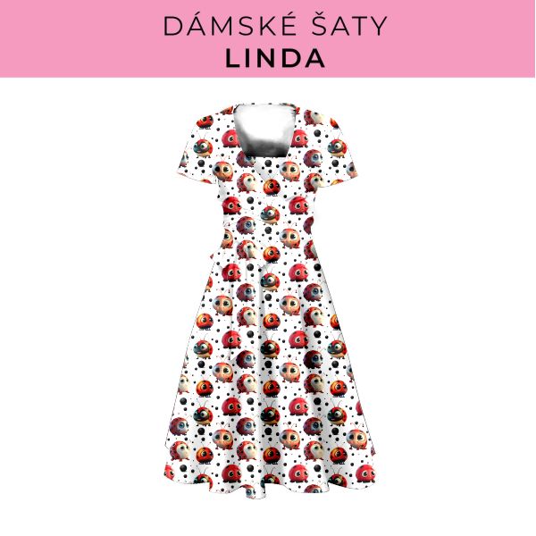 DÁMSKÝ střih - šaty Linda