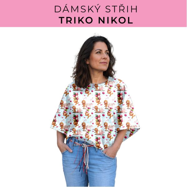 Dámský střih -  triko Nikol