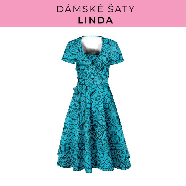 DÁMSKÝ střih - šaty Linda