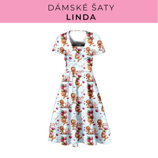 DÁMSKÝ střih - šaty Linda