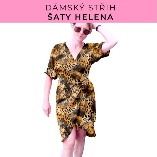 Dámský střih na šaty  Helena