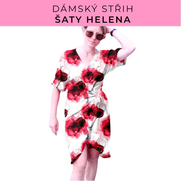 Dámský střih na šaty  Helena