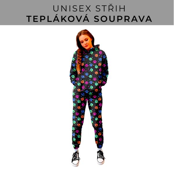 DÁMSKÝ střih - SET mikina a tepláky 