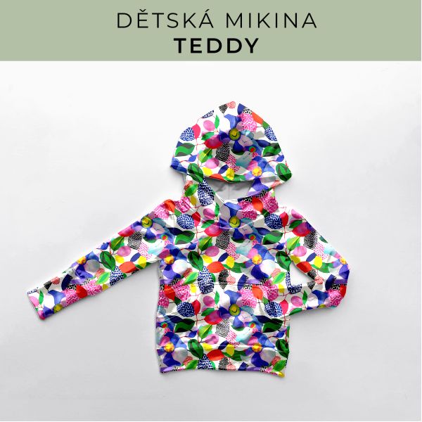 DĚTSKÝ střih - Mikina Teddy