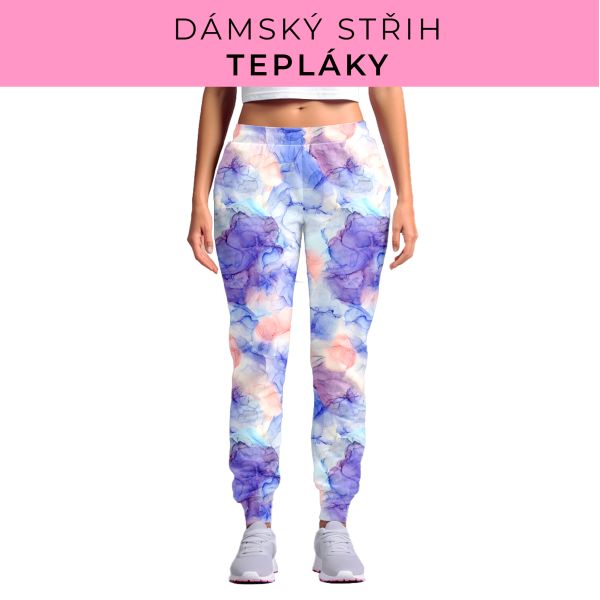 DÁMSKÝ střih - tepláky