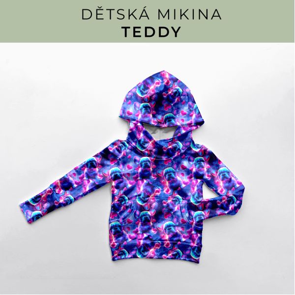 DĚTSKÝ střih - Mikina Teddy