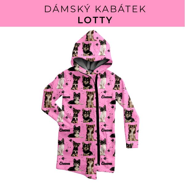 DÁMSKÝ střih - Kabátek Lotty