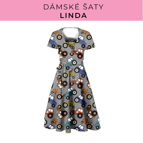 DÁMSKÝ střih - šaty Linda