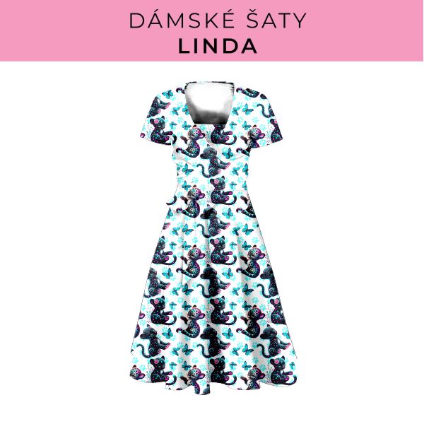 DÁMSKÝ střih - šaty Linda