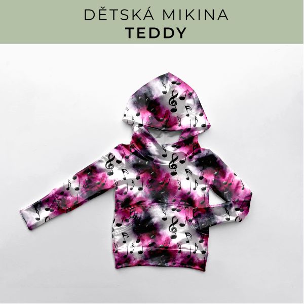 DĚTSKÝ střih - Mikina Teddy