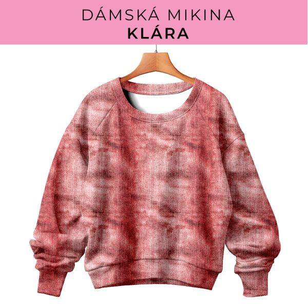 DÁMSKÝ střih - mikina Klára