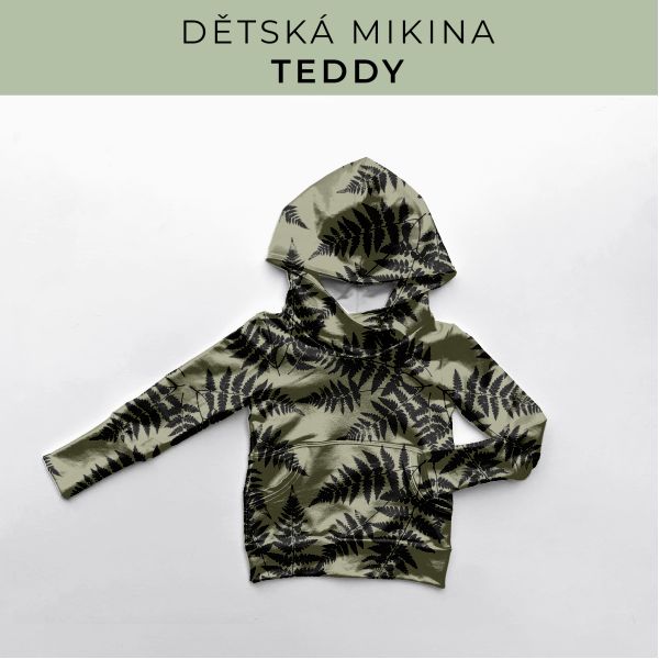DĚTSKÝ střih - Mikina Teddy