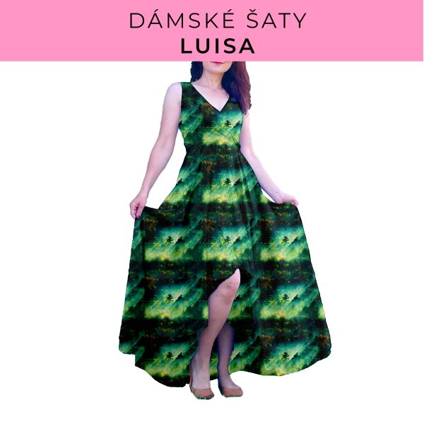 DÁMSKÝ střih - šaty Luisa