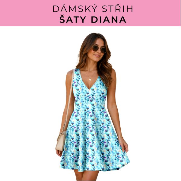 Dámský střih - šaty Diana