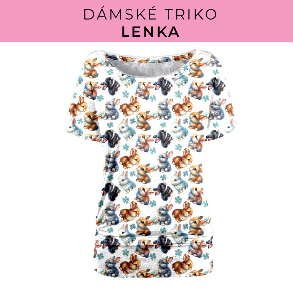 DÁMSKÝ střih - Triko Lenka