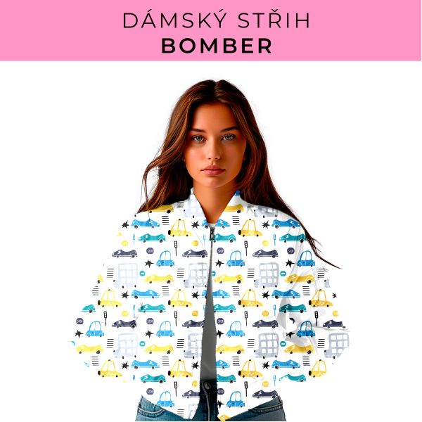 DÁMSKÝ střih - Bomber