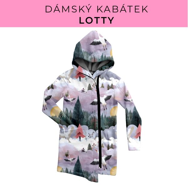DÁMSKÝ střih - Kabátek Lotty