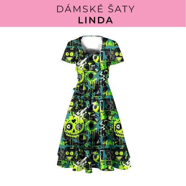 DÁMSKÝ střih - šaty Linda