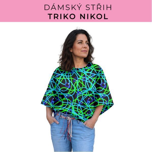 Dámský střih -  triko Nikol