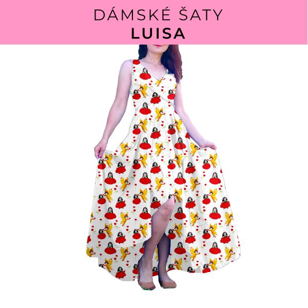 DÁMSKÝ střih - šaty Luisa